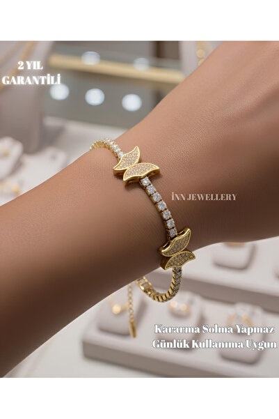 İNN JEWELLERY Xuping Bracelet Anti-Tarnish Antiallergic Butterfly Figured (2 Years Importer Guarantee)
