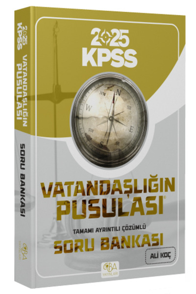 CBA Akademi SÜPER FİYAT - CBA Yayınları 2025 KPSS Vatandaşlık Vatandaşlığın P...