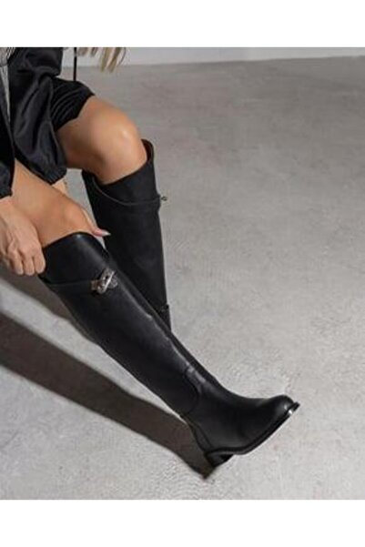 FSKOMBİN أحذية النساء السوداء من بليز