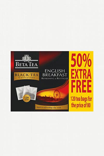 Ahmad Tea Beta Efsane İngiliz Kahvaltılık Sert içim 120ad sallama çay