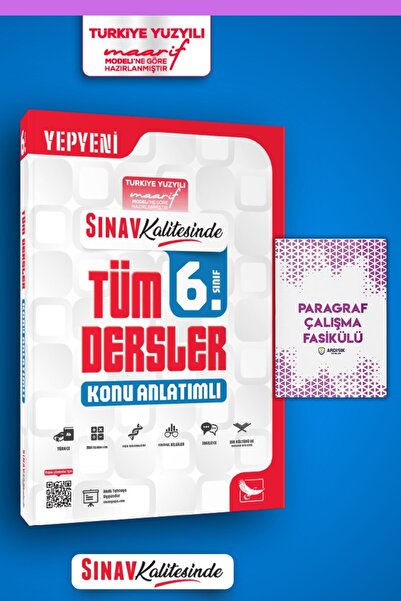 Sınav Yayınları 6. Sınıf Tüm Dersler Konu Anlatımlı