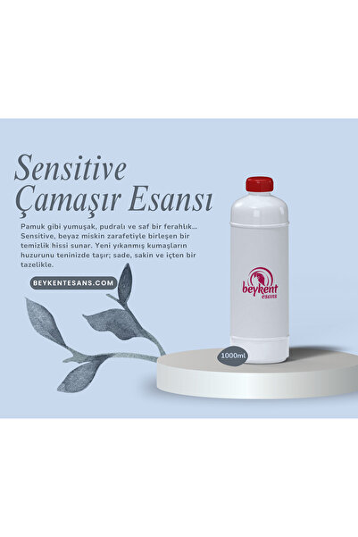 beykent esans Sensitive Esansı (çamaşır Kokulandırma) 1000ml