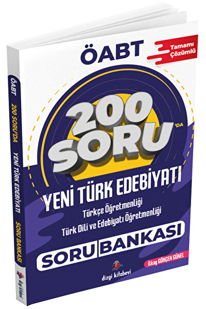 Dizgi Kitap ÖABT Türkçe-Türk Dili Edebiyatı Öğretmenliği Yeni Türk Edebiyatı ...