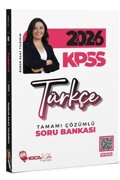 Hoca Kafası Yayınları Hoca Kafası 2026 KPSS Türkçe Soru Bankası Çözümlü - Özn...