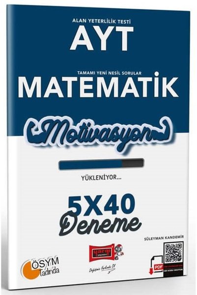 Yargı Yayınları SÜPER FİYAT - Yargı YKS AYT Matematik Motivasyon 5x40 Deneme