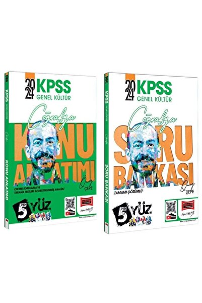 Yargı Yayınları SÜPER FİYAT - Yargı 2024 KPSS Coğrafya 5Yüz Konu + Soru Banka...