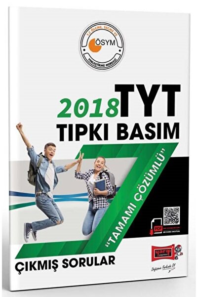 Yargı Yayınları Tyt 2018 Tıpkı Basım Tamamı Çözümlü Çıkmış Sorular