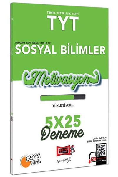 Yargı Yayınları SÜPER FİYAT - Yargı YKS TYT Sosyal Bilimler Motivasyon 5x25 D...
