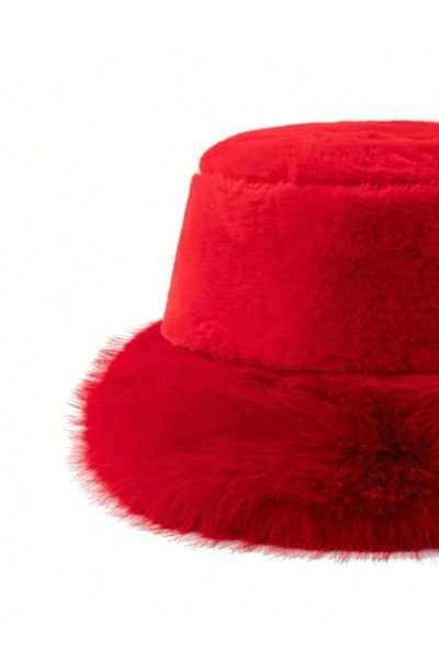 BALIENTE Red Plush Soft Heart - Women's Hat
