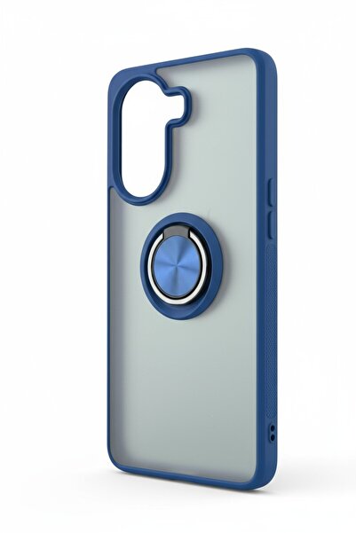 batuteknoloji Poco X7 Pro 5G Ultra Koruma Buzlu Yüzüklü Silikon Kapak