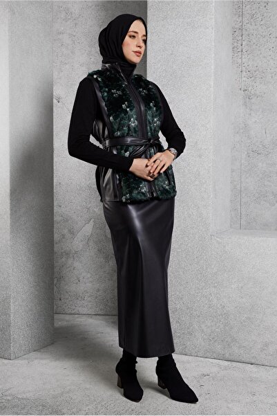 Alvina Belt Detailed Skirt Set - 45192