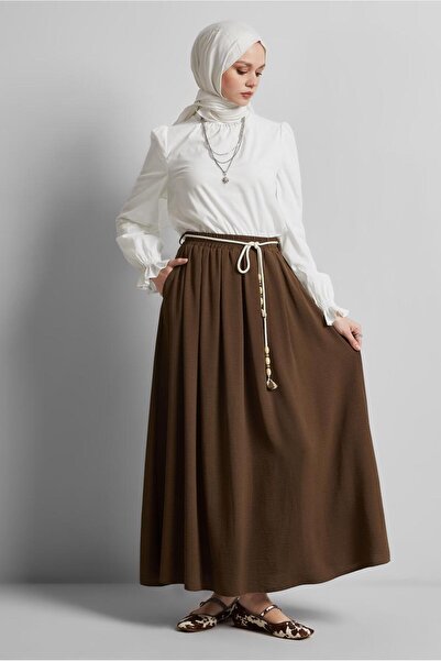 Alvina Belt Lace Skirt 60669