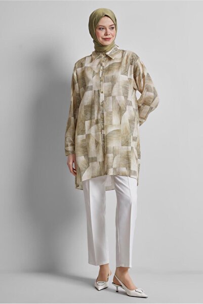 Alvina تونيك منقوش رقم الموديل: 45405