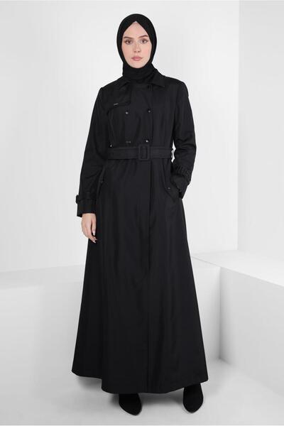 Alvina KEMERLİ CEPLİ PARDESÜ 10806