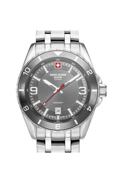 Swiss Alpine Military Ανδρικό ρολόι Swiss Military 7034.1132, Quartz, 42mm, 1...