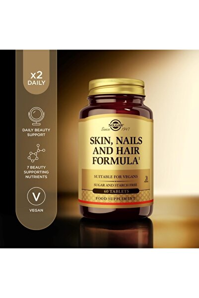 Solgar Skin Nails & Hair Advanced MSM Formula, 60 Tablets