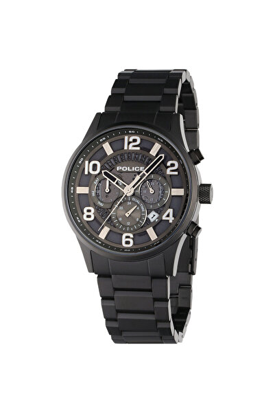 Police Ανδρικό ρολόι Police PEWJK2203102, Quartz, 45mm, 3ATM
