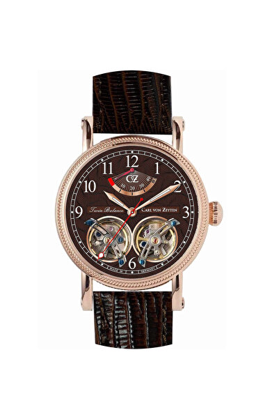 Carl Von Zeyten Mens Watch Carl Von Zeyten CVZ033RBR, Automatic, 43mm, 3ATM