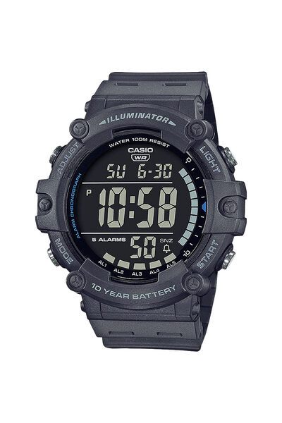 Casio Mens Watch AE-1500WH-8BVEF, Quartz, 50mm, 10ATM