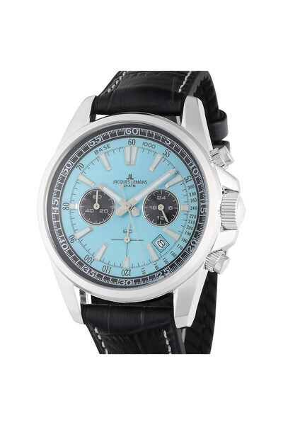 Jacques Lemans Ανδρικό Ρολόι 1-2117R, Quartz, 44mm, 20ATM