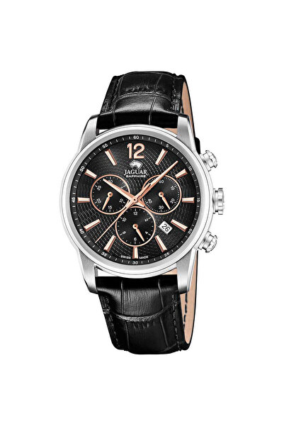 Jaguar Mens Watch J968/6, Quartz, 42mm, 5ATM