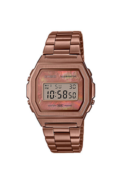 Casio Γυναικείο Ρολόι A1000RG-5EF, Quartz, 38mm, 3ATM