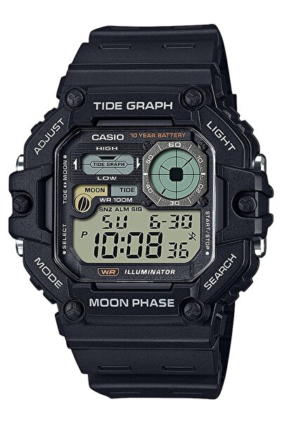 Casio Mens Watch Casio WS-1700H-1AVEF, Quartz, 49mm, 10ATM