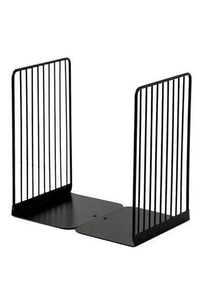3art Metal Decorative Metal Book Holder - Shelf Organizer