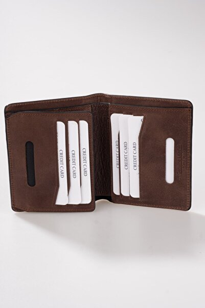 Getto Deri Unisex Genuine Leather Wallet - Route Design