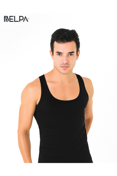 belpa قميص رياضي رجالي من Ceylanoğlu Ribana، طقم من 6 قطع، 100% قطن