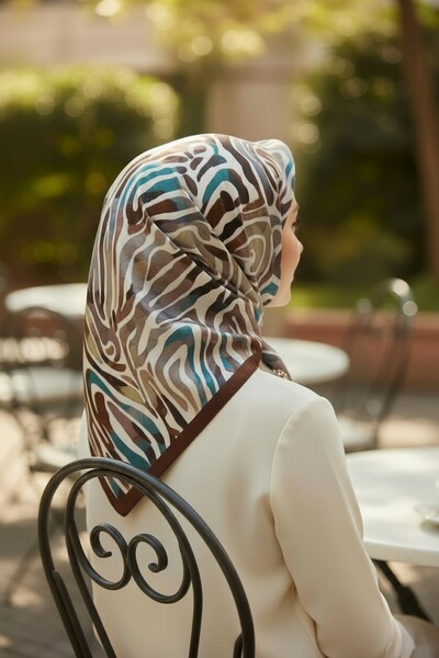 Onur Κασκόλ - Γυναικείο βαμβακερό κασκόλ με σχέδιο ζέβρας, πολύχρωμο, απαλό κασκόλ, άνετο στη χρήση, Fashion Store