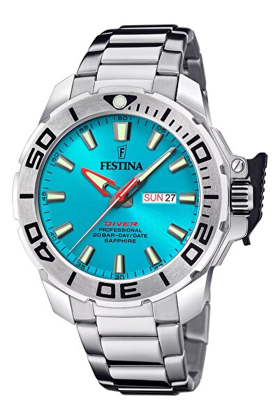 FESTİNA Ceas bărbătesc F20665/6, cuarț, 46mm, 20ATM