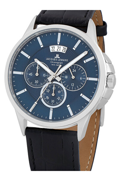 Jacques Lemans Ceas bărbătesc Jacques Lemans 1-1542G, cuarț, 42mm, 10ATM