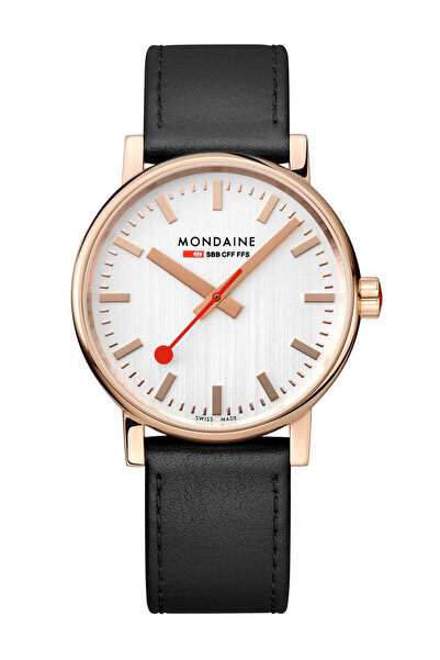 MONDAINE Ανδρικό ρολόι Mondaine MSE.40112.LB, Quartz, 40mm, 3ATM