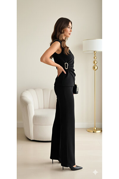 SANDY FASHİON Toka Detay Takım