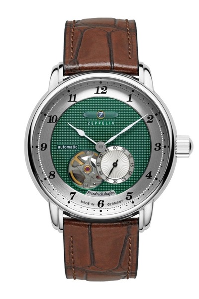Zeppelin Ανδρικό Ρολόι 8566-2, Αυτόματο, 40mm, 5ATM