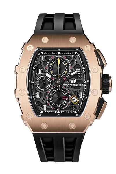 Tsar Bomba Ανδρικό Ρολόι TB8204Q-35, Quartz, 44mm, 5ATM