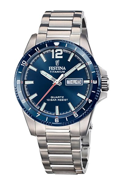 FESTİNA Mens Watch F20698/2, Quartz, 43mm, 10ATM