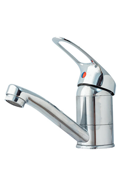 Italbox ECO washbasin mixer, single lever, chrome finish