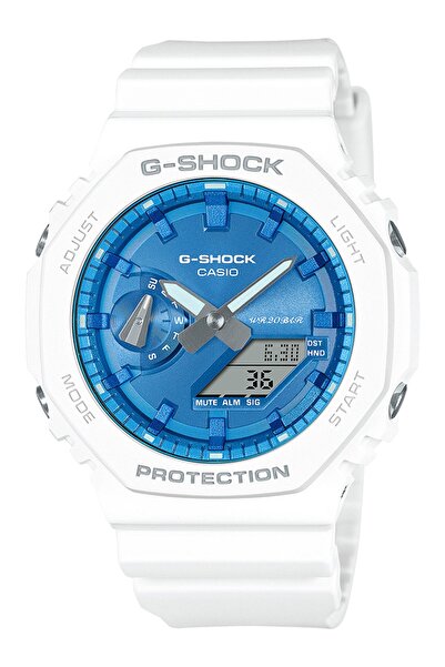 Casio Ceas bărbătesc GA-2100WS-7AER, cuarț, 45mm, 20ATM