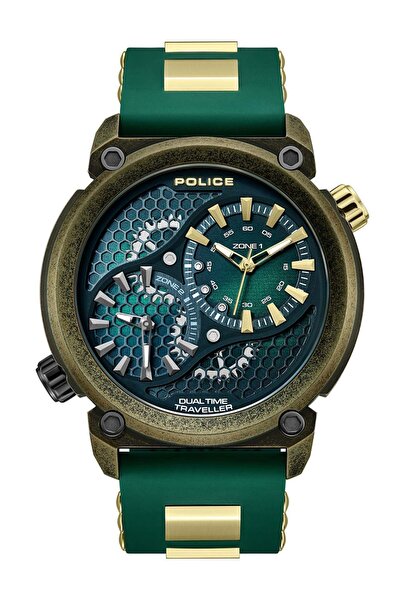Police Ανδρικό Ρολόι Police PEWGM0071801, Quartz, 48mm, 5ATM