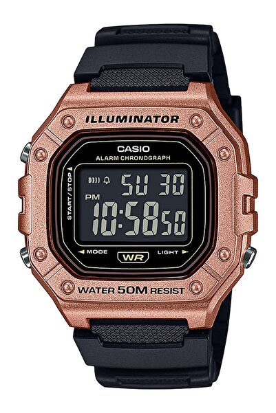 Casio Mens Watch W-218HM-5BVEF, Quartz, 43mm, 5ATM