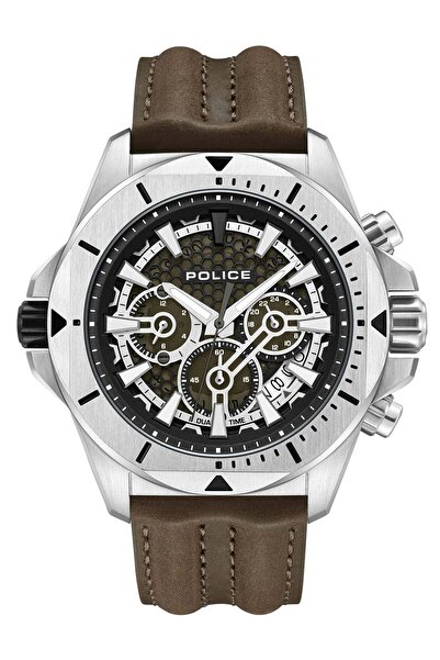 Police Mens Watch Police PEWGF0054501, Quartz, 46mm, 5ATM