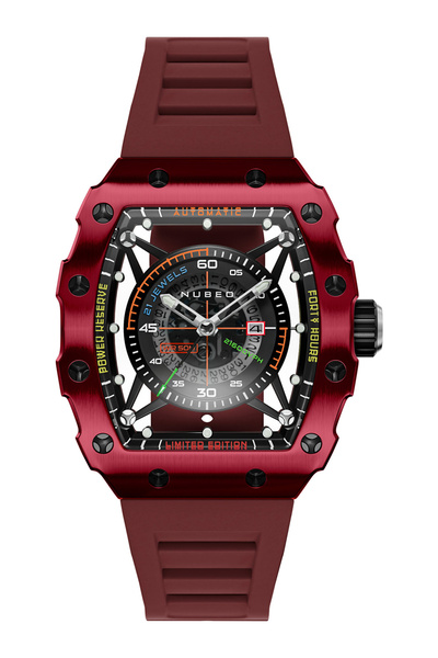 Nubeo Mens Watch NB-6080-04, Automatic, 43mm, 5ATM