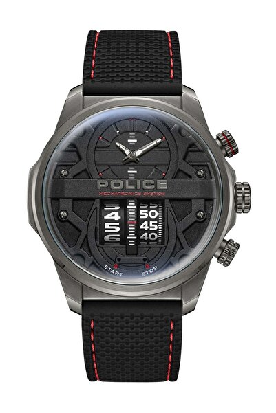 Police Ανδρικό Ρολόι Police PEWJM0006505, Quartz, 44mm, 5ATM
