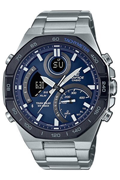 Casio Ceas bărbătesc ECB-950DB-2AEF, cuarț, 48mm, 10ATM