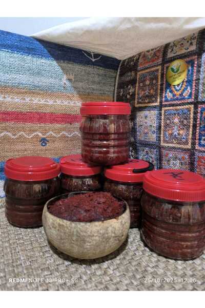 Fırat Köy Ürünleri Acı Biber Salçası(Reçeli) 1kg Kahvaltılık /Yemeklik Urfa Ev Yapımı