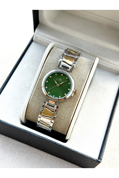 FERRO Yellow and Silver Steel Cord Women's Wristwatch Fl21617Awt-D6 3Atm Waterproof 2 Year Warranty
