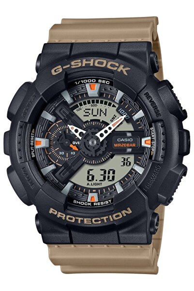 Casio Mens Watch GA-110TU-1A5ER, Quartz, 51mm, 20ATM