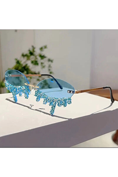 Store Blue Stone Party Glasses